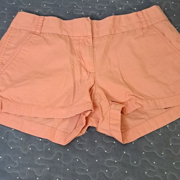 J. Crew broken in chino shorts size 2 - Picture 1 of 4